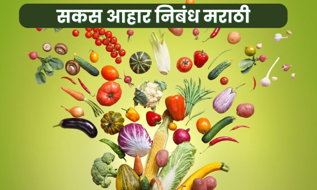 Sakas Aahar Nibandh Marathi